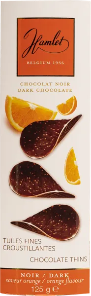 Изображение Шоколад темный Гамлет тюльи апельсин Гамлет кор, 125 г