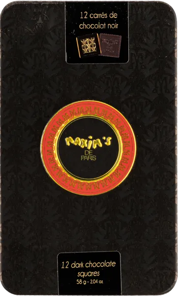 Изображение Шоколад темный Максим`с коробка карандаш 12 мини плиток Продви дё престиж ж/б, 58 г