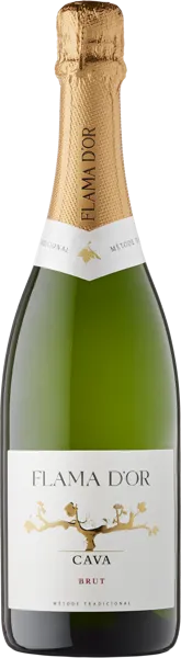 Изображение Вино игристое белое брют Флама Д Ор кава Кастель д Ор с/б, 0,75 л