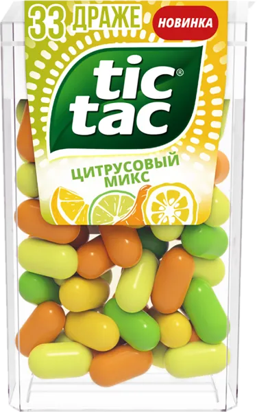 Изображение Драже Тик-Так цитрусовый микс Ферреро п/б, 16 г