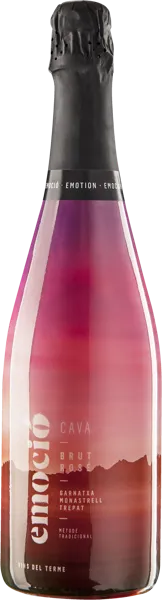 Изображение Вино игристое розовое брют Эмоцио кава Жозеф Масакс с/б, 0,75 л