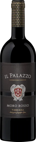 Изображение Вино красное сухое стиль №5 Мерло купаж Тоскана Моро Россо 2020 Иль Палаццо с/б, 0,75 л