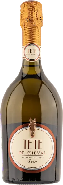 Изображение Вино игристое белое сладкое Тет де Шеваль ЗГУ Голубицкое Эстейт с/б, 0,75 л