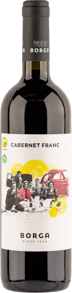 Изображение Вино красное п/сух стиль №3 Каберне Фран Венето Борга 2022 Кантине Борга с/б, 0,75 л