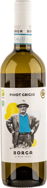 Изображение Вино белое п/сух стиль №2 Пино Гриджио Делле Венеция Борга 2023 Кантине Борга с/б, 0,75 л