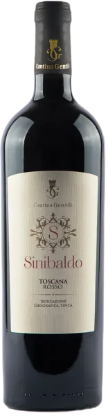 Изображение Вино красное сухое стиль №3 Мерло Каберне Сов Тоскана Синибальдо 2022/2023 Кантина Джентиле с/б, 0,75 л