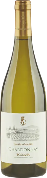 Изображение Вино белое сухое стиль №3 Шардоне Тоскана Кантина Джентиле 2023 Кантина Джентиле с/б, 0,75 л