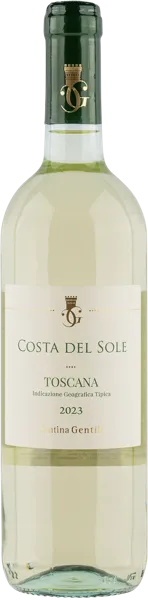 Изображение Вино белое сухое стиль №3 Треббьяно купаж Тоскана Коста дель Соле 2024 Кантина Джентиле с/б, 0,75 л
