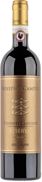 Изображение Вино красное сухое стиль №5 Сандж Кьянти Классико Резерва Бельведер Камполи 2020 Конте Гучиардини с/б, 0,75 л