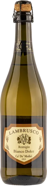 Изображение Вино игристое белое п/сл Ремиджио ламбруско Ка Де Медичи с/б, 0,75 л