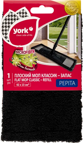 Изображение Насадка для швабры Йорк пепита классик стайл Йорк к/у, 1 шт