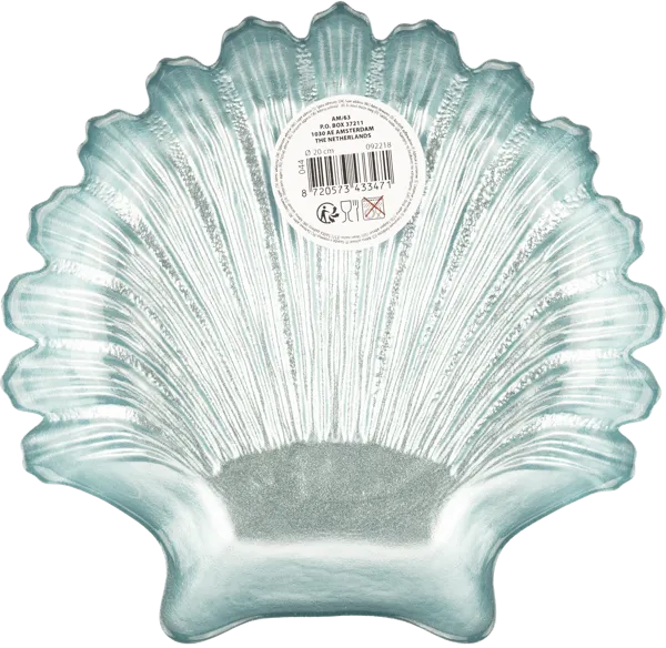Изображение Тарелка 18см стекло Купман ракушка Купман Интернэшнл к/у, 1 шт