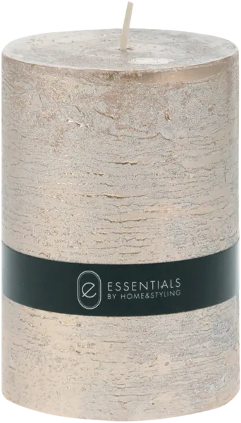 Изображение Свеча 7*10см столбик Купман золотая с блестками Купман Интернэшнл , 1 шт