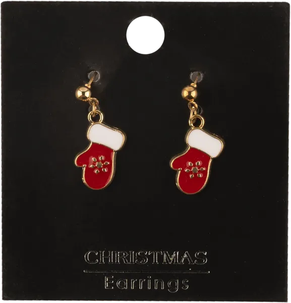 Изображение Серьги для ушей Купман новогодние ассорти Купман Интернэшнл к/у, 1 пара