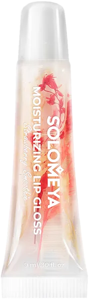 Изображение Блеск увлажняющий для губ Соломия клубничный смузи 9мл Соломия Косметикс п/у, 1 шт