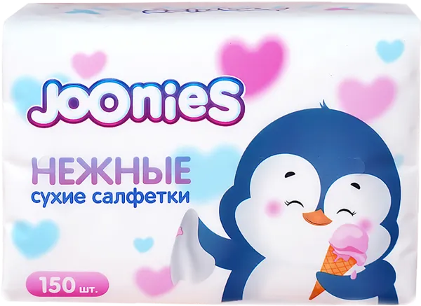 Изображение Салфетки 3х сл Джунис косметические нежные Гуанджоу Тианру м/у, 150 шт