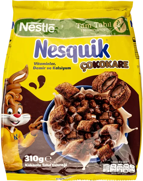 Изображение Готовый завтрак Несквик подушечки с шоколадом Нестле м/у, 310 г