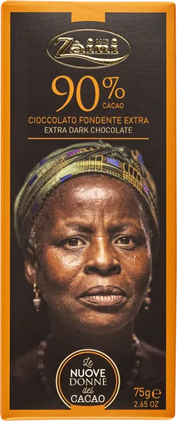 Изображение Шоколад горький 90% Заини Луиджи Заини кор, 75 г