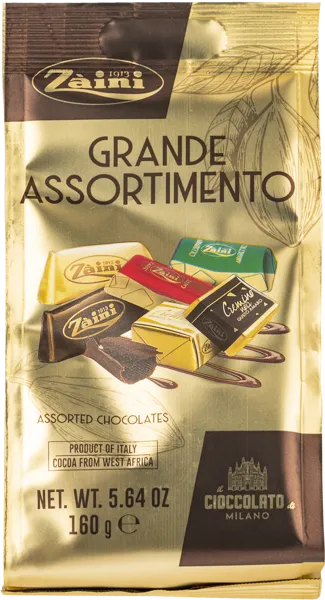 Изображение Конфеты шоколадные Заини ассорти Луиджи Заини м/у, 147 г
