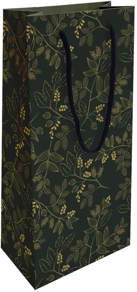 Изображение Пакет 15*32см для бутылок Би Смарт веточки джун черный Иу Антэнг Пэкэджинг , 1 шт