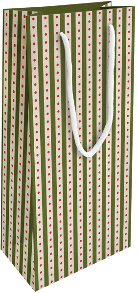 Изображение Пакет 15*32см для бутылок Би Смарт кристмас полоски Иу Антэнг Пэкэджинг , 1 шт