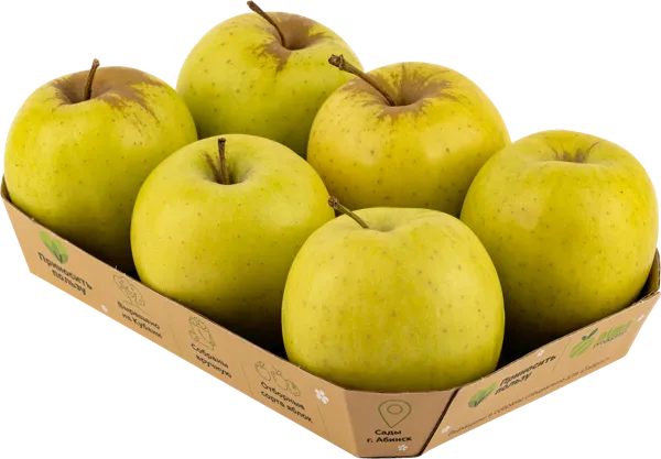 Изображение Фрукт калибр 70+ Табрис яблоко голден Алма Продакшн к/у, 6 шт