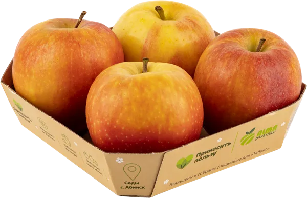 Изображение Фрукт калибр 70+ Табрис Яблоко Гала Алма Продакшн к/у, 4 шт