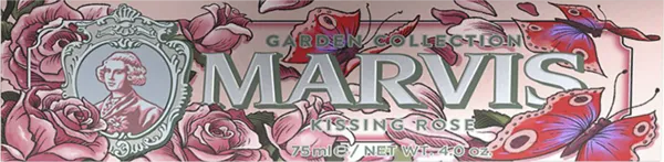 Изображение Зубная паста Марвис болгарская роза и мята Людовика Мартелли к/у, 75 мл