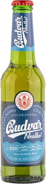 Изображение Пиво безалкогольное Будвайзер светлое Будвайзер с/б, 0,33 л