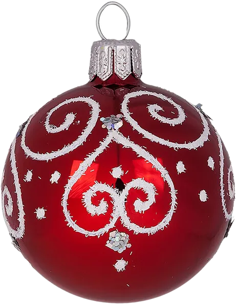 Изображение Шар 2 Лада 5,2см стекло Ёлочка С2153 Клинская игрушка к/у, 1 шт