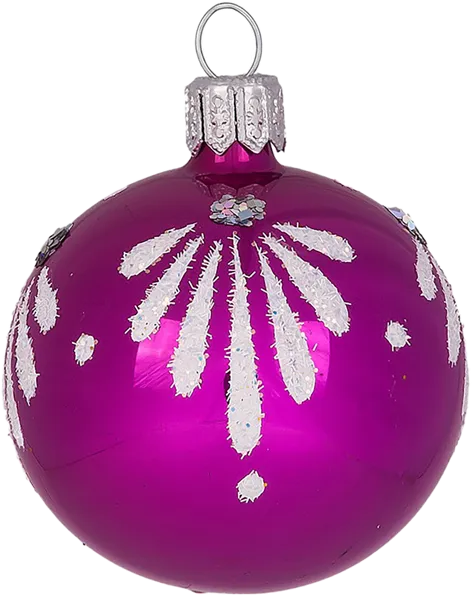 Изображение Ш2 Веер стекло Ёлочка С2150 Клинская игрушка к/у, 1 шт