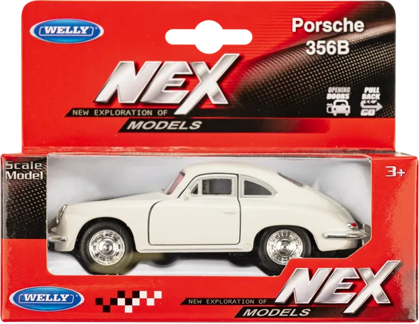 Изображение Машина 1:38 Велли порш 356b Велли Фэктори ЛТД к/у, 1 шт