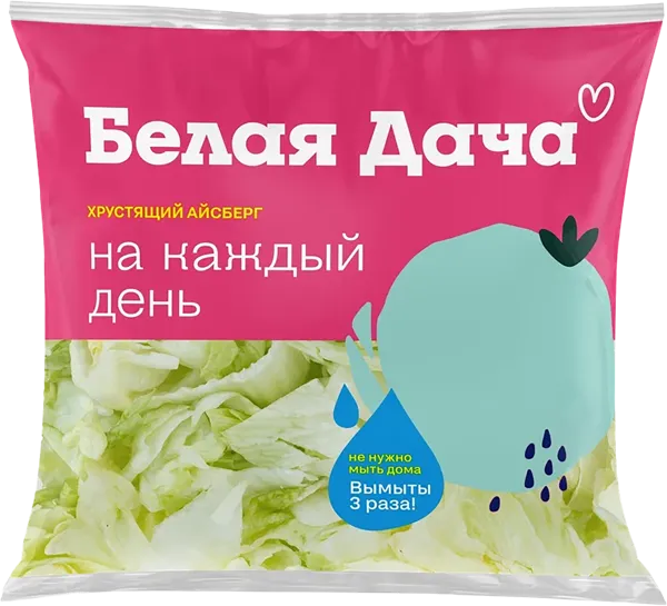 Изображение Смесь свежий Белая дача хрустящий айсберг Белая дача м/у, 150 г