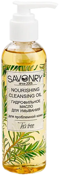 Изображение Масло очищающее для лица Савонри гидрофильное чайн дерево Савонри ООО п/у, 150 мл
