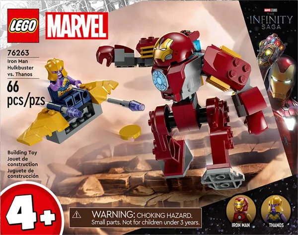 Изображение Конструктор с 4 лет 76263 Лего марвел халкбастер против таноса Лего к/у, 1 шт