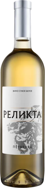 Изображение Вино белое сухое стиль №1 Первенец ЗГУ Реликта КФХ Цветков с/б, 0,75 л