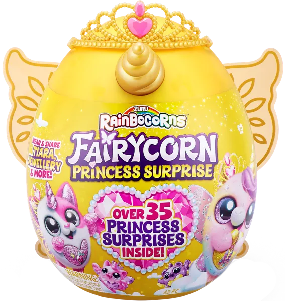 Изображение Игрушка сюрприз в яйце Рэйнбокорнс фейрикорн принцесс Зуру п/у, 1 шт