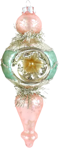 Изображение Елочное украшение 15см стекло Хофф фонарик ностальгия Хофф Интерьер , 1 шт