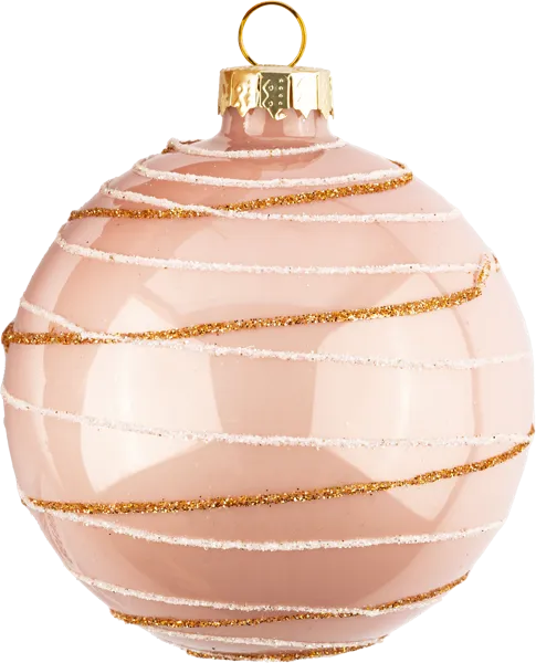 Изображение Шар 7см стекло Хофф яркие розовые румяна Хофф Интерьер , 1 шт