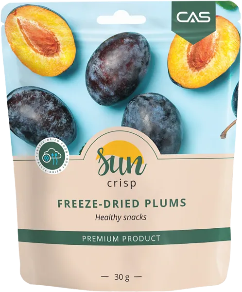 Изображение Сухофрукты сублимированные Сан Крисп слива РМХ Экспорт м/у, 30 г