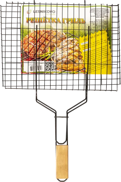 Изображение Решетка 35*26см гриль Эконом универсальная оксидирован Адис 777 , 1 шт