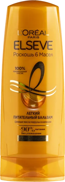 Изображение Бальзам для сухих волос Эльсев роскошь питания 6 масел Лореаль п/у, 400 мл