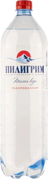Изображение Вода газ рН 7,63 Пилигрим питьевая Меркурий п/б, 1,5 л