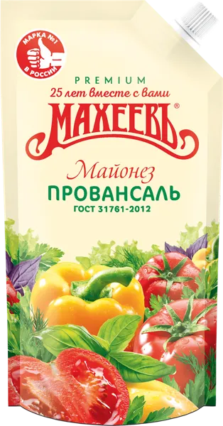 Изображение Майонез 50,5% Махеевъ провансаль Эссен продакшн АГ м/у, 190 г