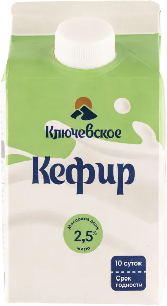 Изображение Кефир 2,5% Ключевское Солнечный круг т/р, 450 мл