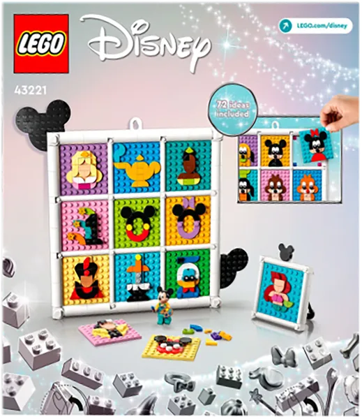 Изображение Конструктор с 6 лет 43221 Лего дисней 100 лет диснея Лего к/у, 1 шт