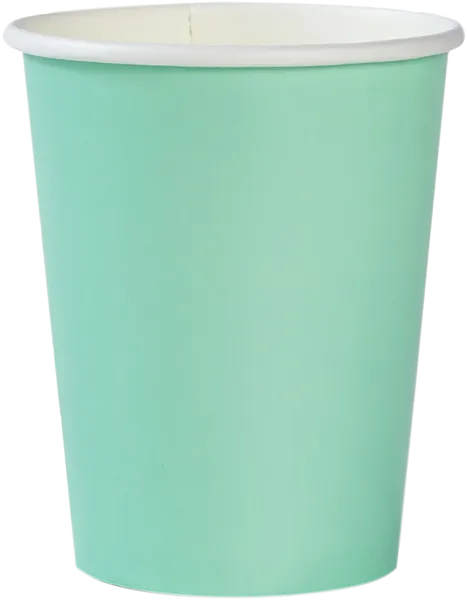 Изображение Одноразовая посуда 250мл Веселая затея стакан пастель мятный Веселая затея кор, 6 шт