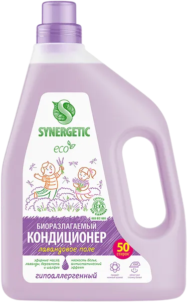 Изображение Кондиционер для белья Синергетик БИО лавандовое поле Синергетик п/у, 1,5 л
