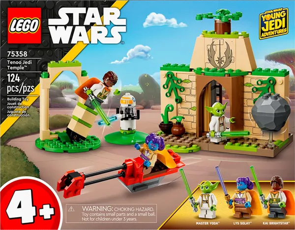 Изображение Конструктор с 4 лет 75358 Лего звездные войны храм джедаев на тену Лего к/у, 1 шт
