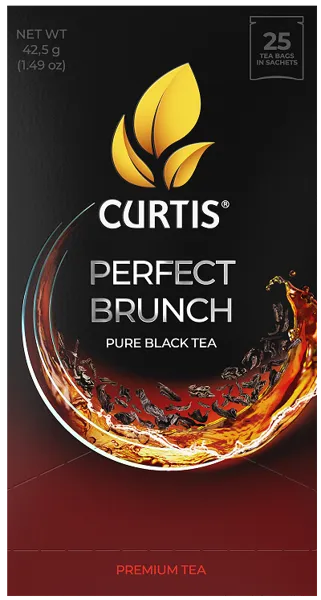 Изображение Чай черный в пирамидках Кертис Перфект бранч Компания Май кор, 25*1,7 г